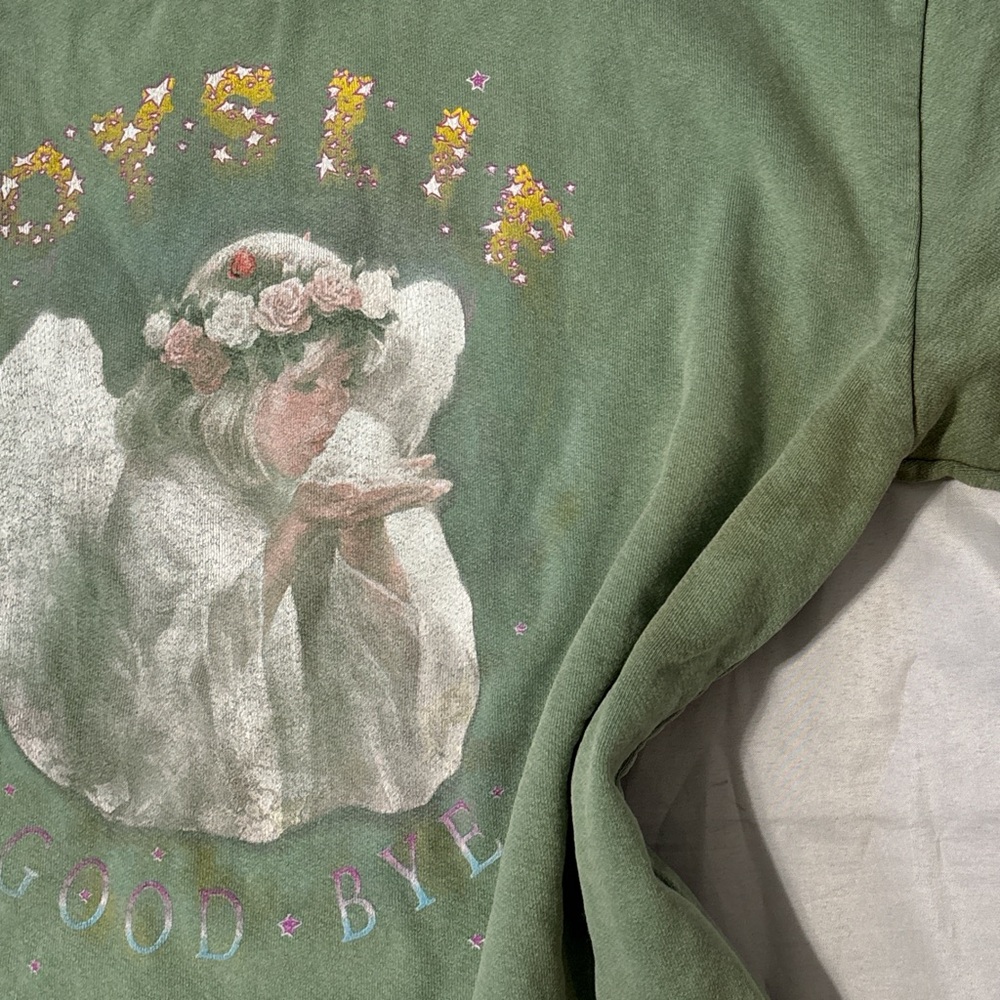 BOYS LIE OVERSIZED GRAPHIC ANGEL CREWNECK SWEATSHIRT - Picture 6 of 7